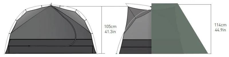 Sea To Summit Ikos TR2 Tent - Laurel Wreath-2